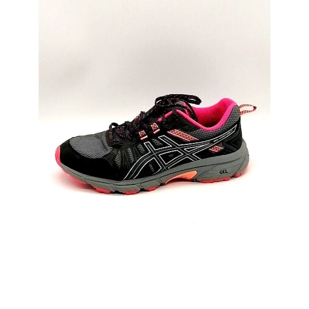 Asics Sneakers Womens Gel Venture 7 Gray 8 Running Shoes Comfort 1012A477